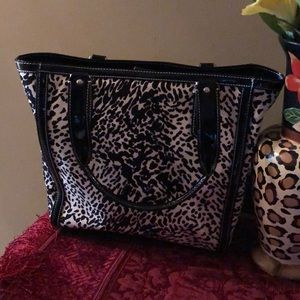 LAST CHANCE!! Talbots tote bag in animal print